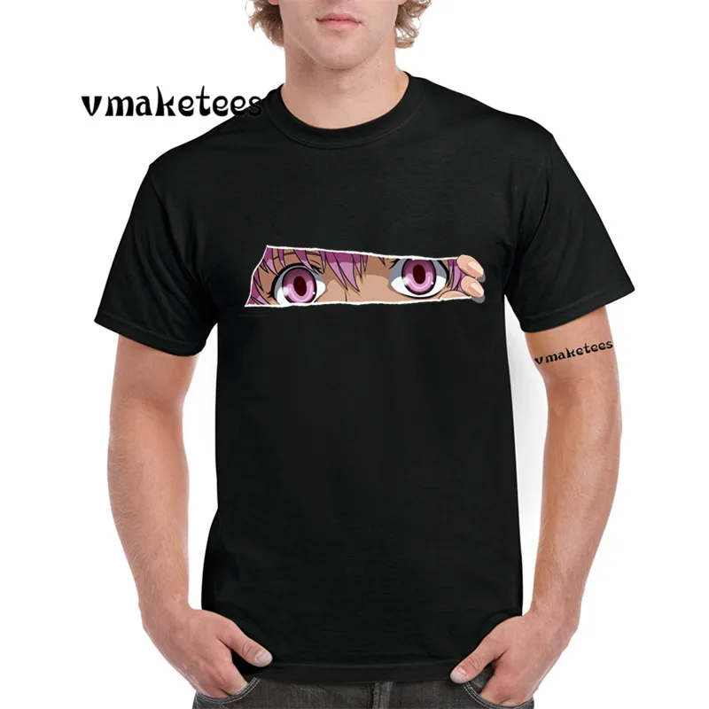 

Future Diary Japanese Anime Mirai Nikki T-shirt O-Neck Short sleeves Gasai Yuno T Shirt GMT617