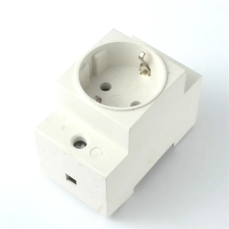 

EU type 35mm DIN Rail Mount AC Power ac30 Modular Socket 10/16A 250V AC socket Connector