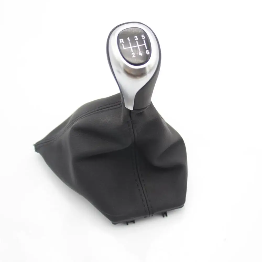 

For BMW 1 Series F20 F21 2011 2012 2013 2014 2015 2016 Car-Styling 6 Speed Gear Lever Stick Shift Knob With Leather Boot