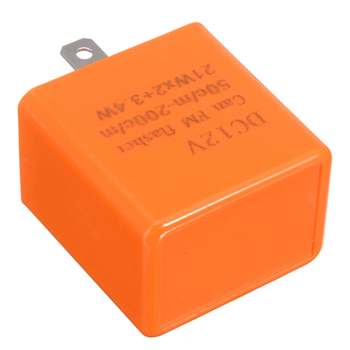 1PC 12V 2Pin Motorcycle Adjustable LED Flasher Relay Turn Signal Indicator Blinker Fast/No Flashing Repairing Relay For Honda