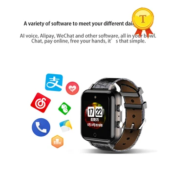 

4G Smart Watch man phone Watch with Android 6.0 Heart Rate blood pressure monitoringWiFi GPS SmartWatch google play app download