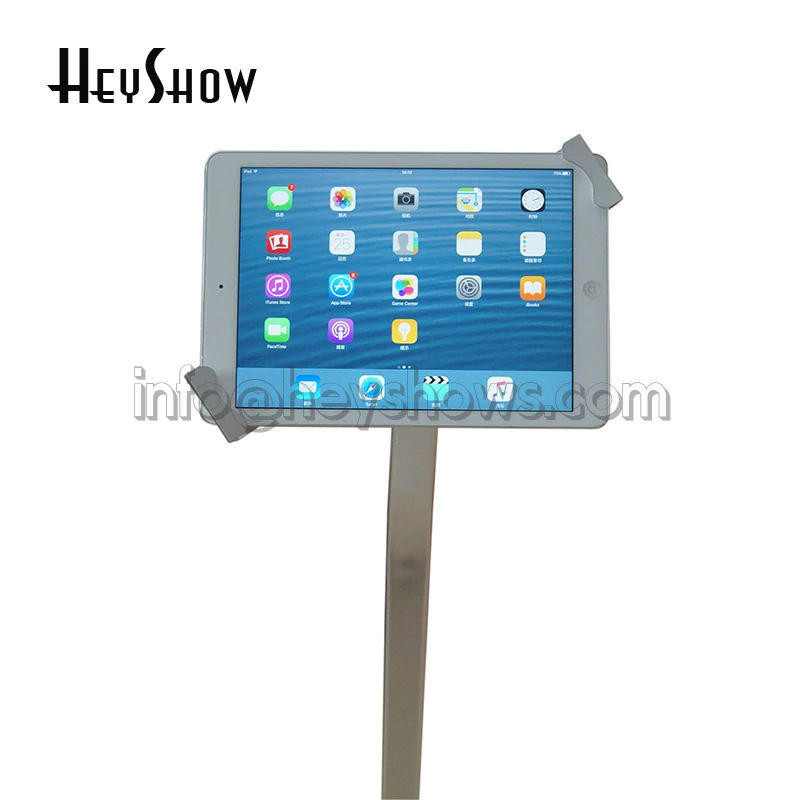 Гибкая напольная подставка для планшета Seurity кронштейн дисплея Ipad чехол с замком