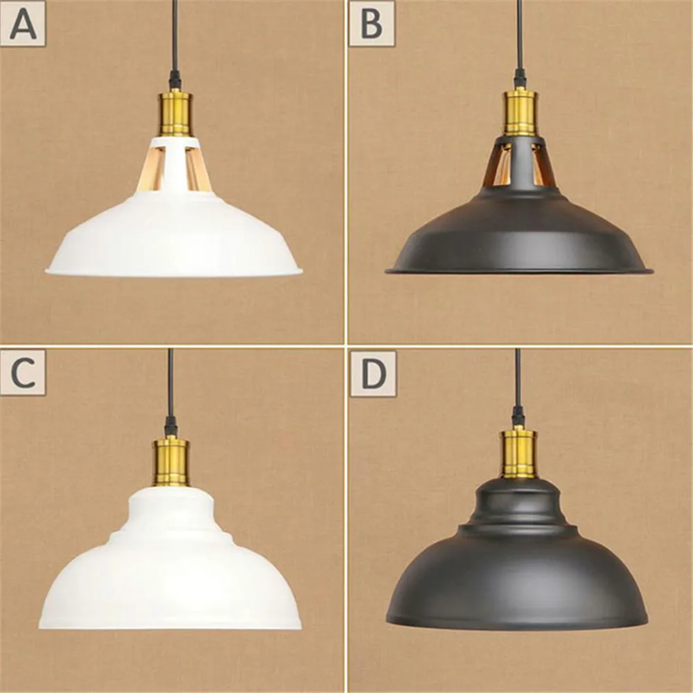 

Vintage Metal Pendant LED Lights Hanglamp Light Fixtures Retro Industrial Pendant Lamp Loft Lamparas Colgantes 220v E27 Bulb