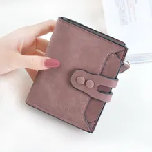 052218 популярный женский маленький короткий женский кошелек клатч кошелек