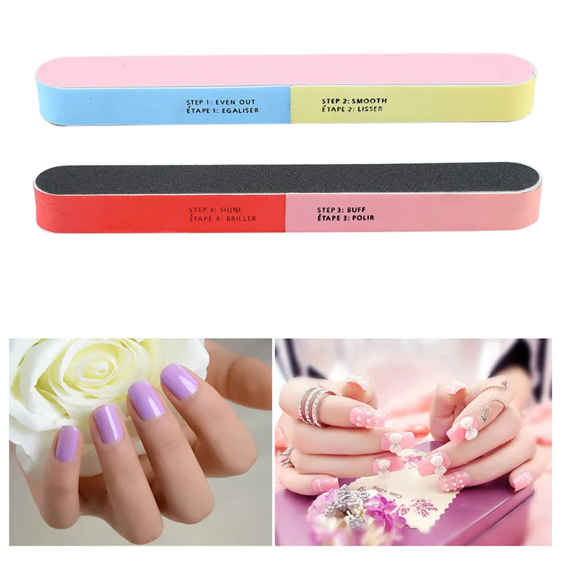 

1 Pcs Nail File Buffer Sanding Block Files Manicure Pedicure Polish Shiner Nail Care Buffing Nails Art Tools Nails Accessoires