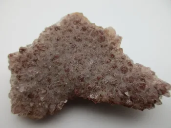 

45g Natural Stones Minerals Red Quartz Vug Ore Crystal Cluster Christmas Decoration Ancona Rusy Specimens Energy Reiki Stones