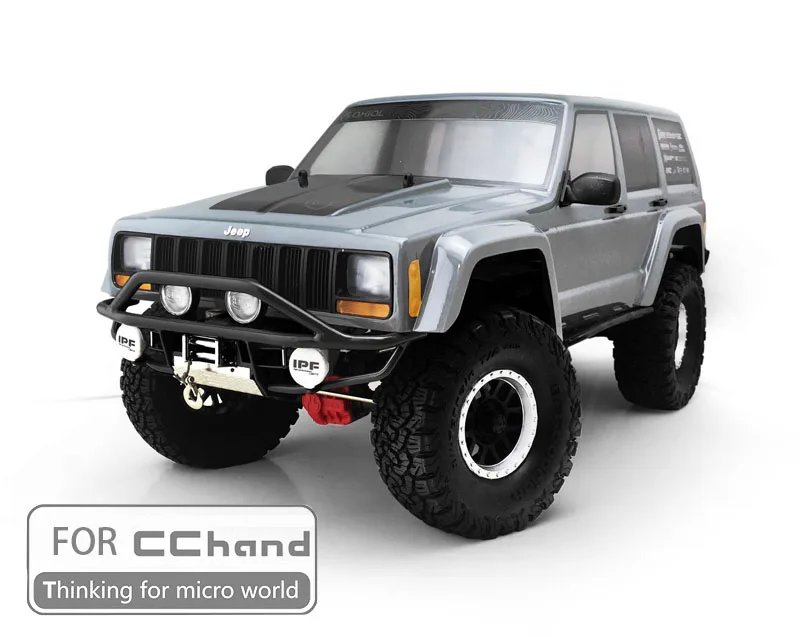 Металлический передний бампер для CChand SCX10 SCX 10 II 90046/90047 cherokee|Детали и аксессуары| |