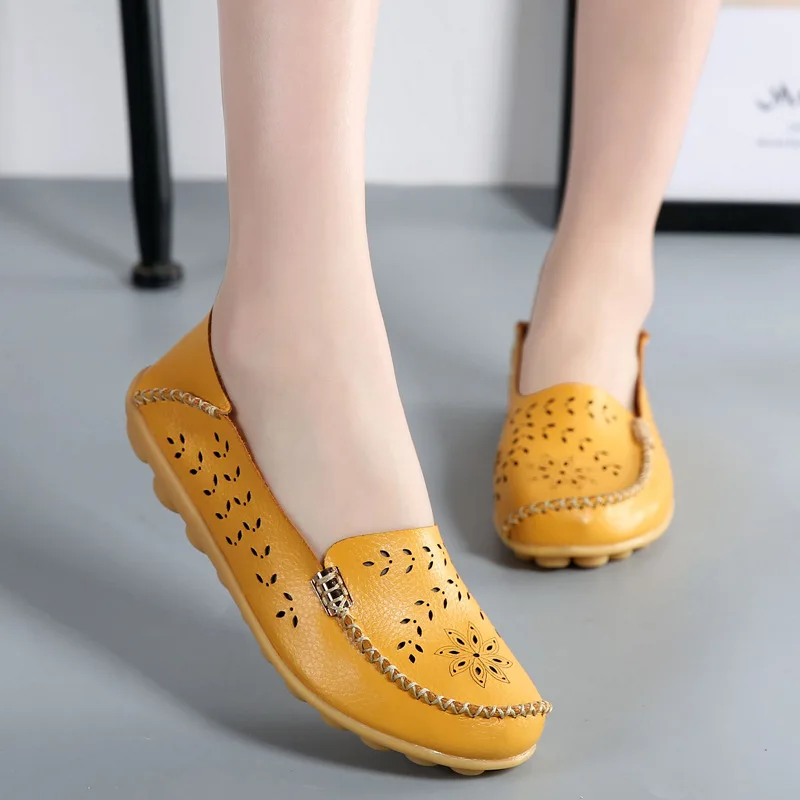 

Plus Size 35-44 Women Flats Slip on Flat Shoes Candy Color Woman Boat Shoes Black Loafers Faux Suede Ladies Ballet Flats