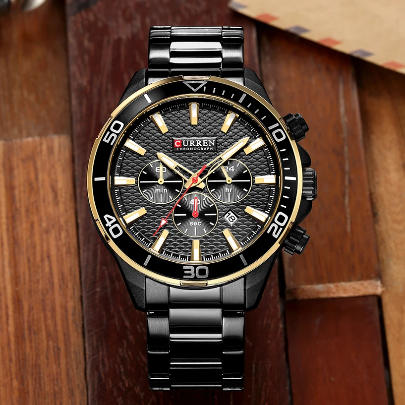 curren quartz chronometer