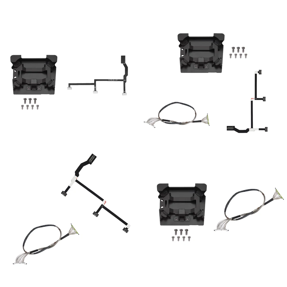 Опционально для DJI Mavic Pro плоский кабель и гибкий карданный шарнир ptz кабель передачи сигнала и ударостойкая вибрационная поглощающая доска