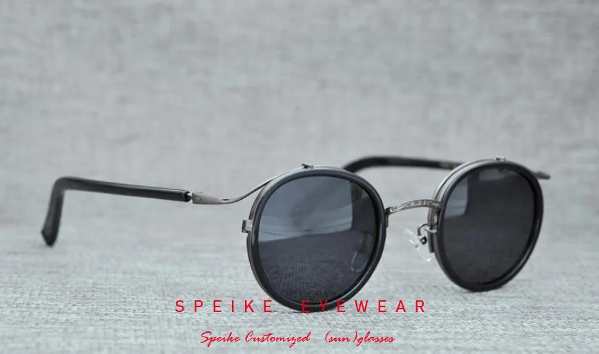 Speiko, профессиональные, на заказ, близорукость, солнцезащитные очки, 5226, круглые, стильные, солнцезащитные очки, могут быть портированы, очки для вождения, UV400