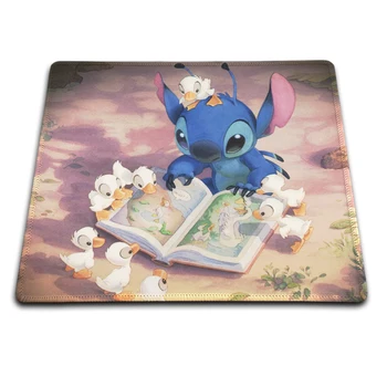 

MaiYaCa High Quality Cartoon Lilo and Stitch Games Background Anti-Slip Fabric&Rubber Rectangle Play Mat for Laptop Game Slide