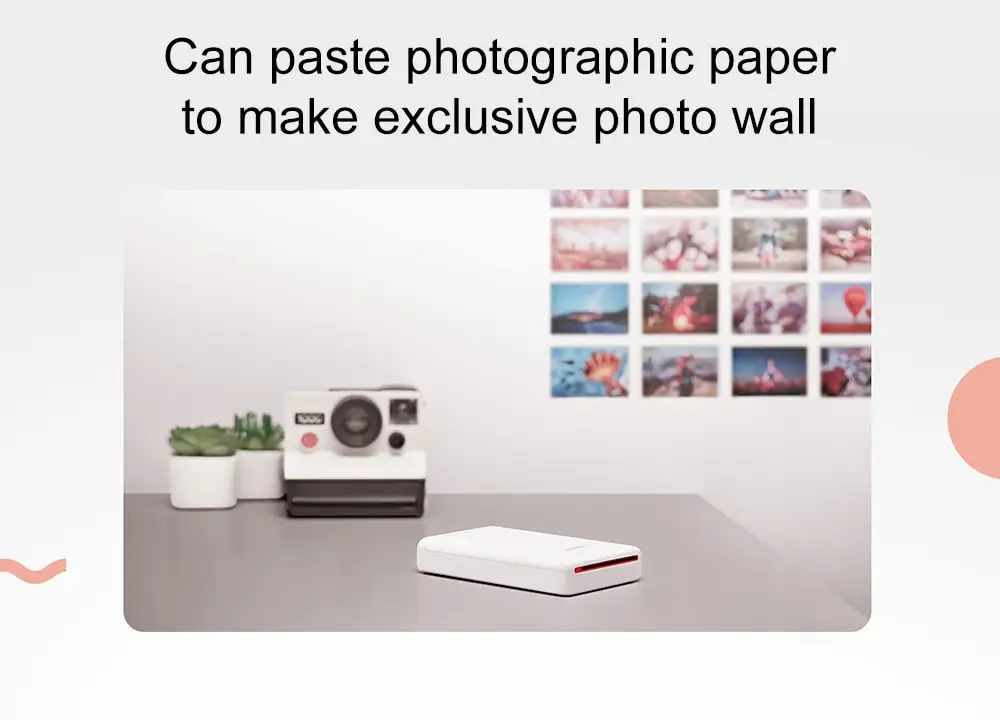 Huawei AR Original Portable Photo Mini Pocket Printer- White