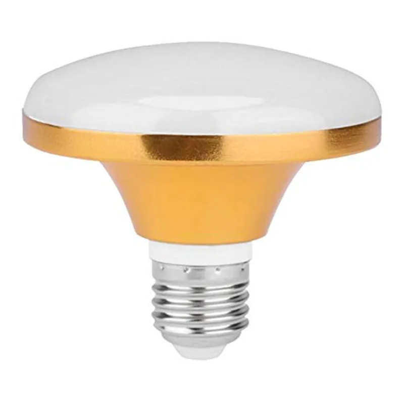 

HZFCEW AC220V E27 LED Lamp 15W 18W 24W 36W 50W 60W 70W Energy Saving Flat UFO Light Bulb for Home Lighting FR314
