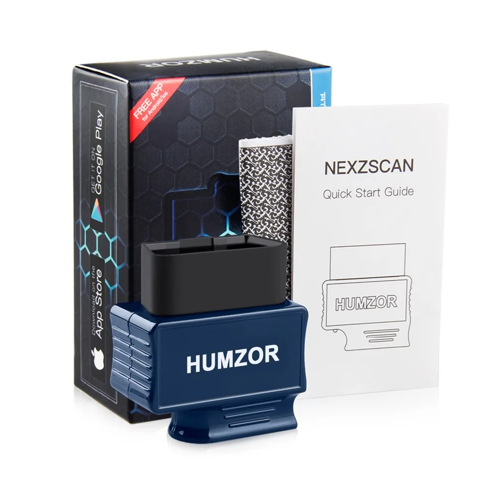 ELM327 NexzScan Bluetooth 4,2 OBD2 считыватель кодов Профессиональный OBDII сканирующий инструмент для IOS и Android OBDII Автомобильный диагностический инструмент