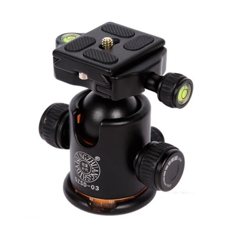 Buy Pro Camera Tripod Ball Head Quick Release Plate