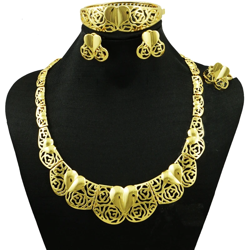 beautiful big African costume jewelry sets new arrival necklace set