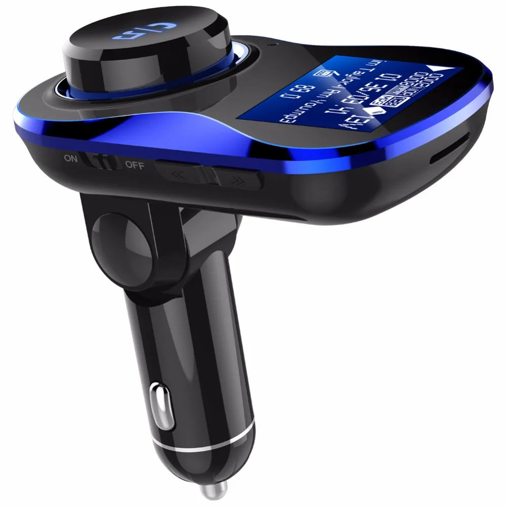 FM трансмиттер YASOKRO с Bluetooth и mp3 плеером 3 1 А|Автомобильный комплект Bluetooth| |