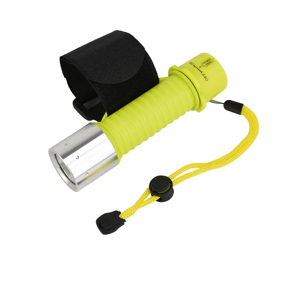 Ultra Bright Waterproof Torch Underwater Diving Powerful LED Flashlight Camping Light Battery Powered (14)