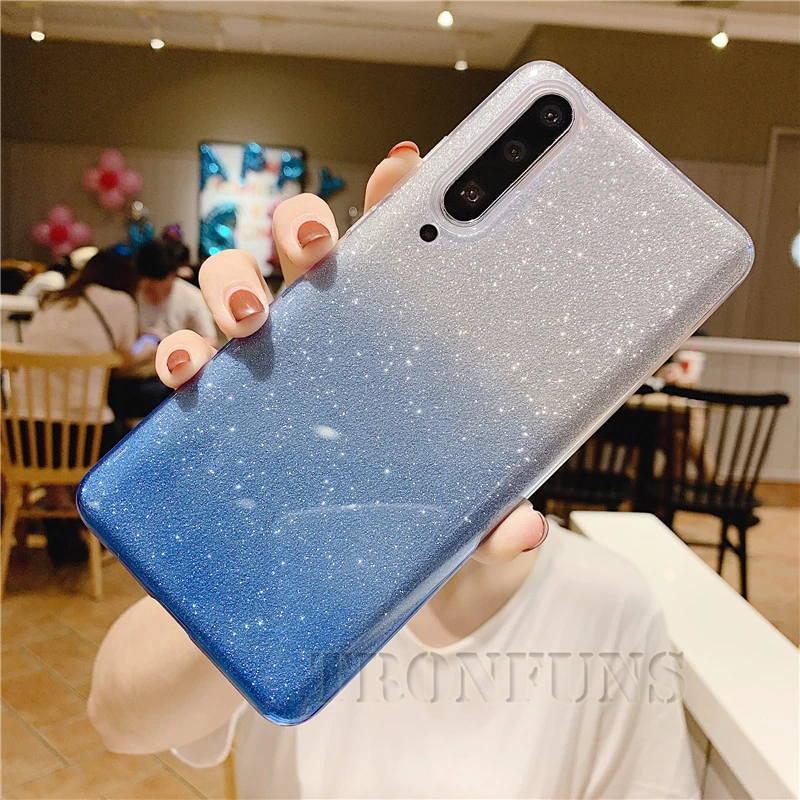 Блестящий Мягкий силиконовый чехол для Samsung Galaxy A50 A30 A40 A20 A10 A60 A70 M10 M20 блестящие