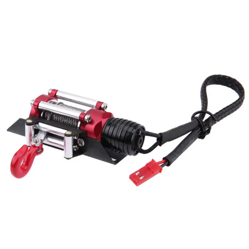 Discount!! Model Car Automatic Winch+Wireless Remote Control+Line Box