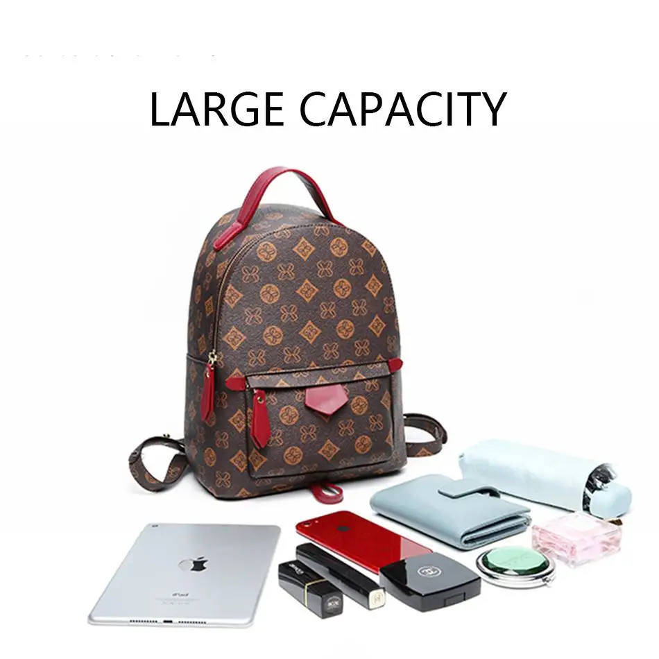 TEAEGG, женский рюкзак с монограммой, женские школьные сумки для девочек-подростков, женские дорожные маленькие рюкзаки, Mochila Feminina