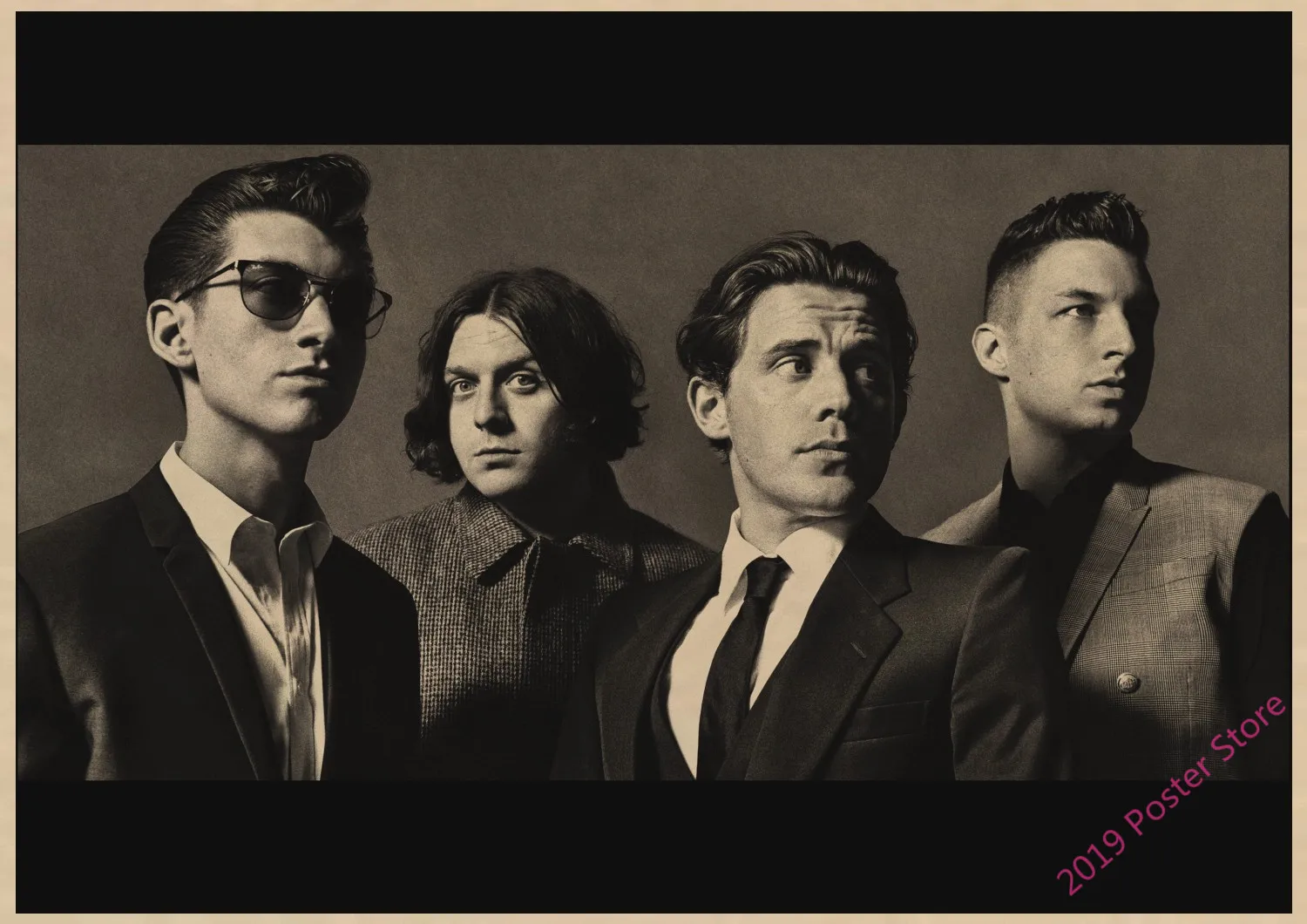 Rock band Arctic Monkeys Kraft Paper Posters Wall Home Bar Posters Home Decor Gift 03