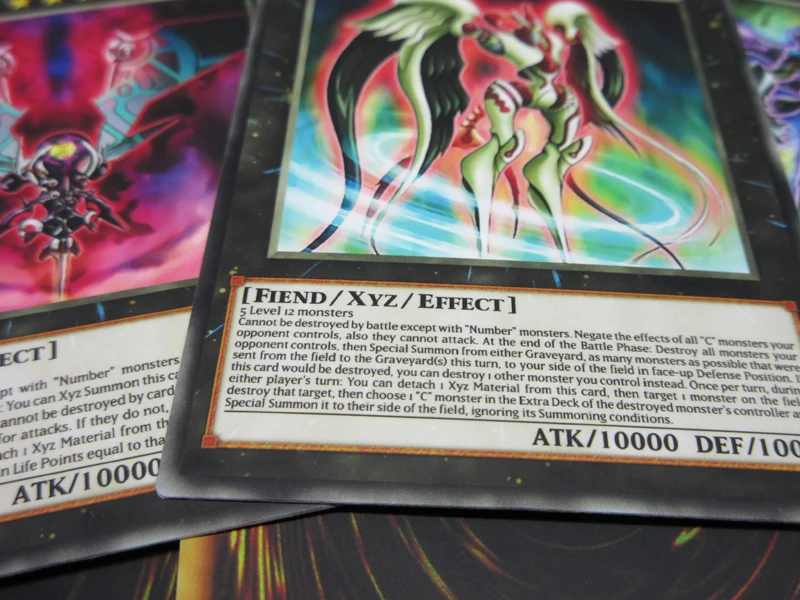 18pcs Yu-Gi-Oh! Zexal Anime Special Cards - New Order Number IC1000 Numeronius Numeronia Don Thousand Cosplay TCG Proxy Orica Card image 6