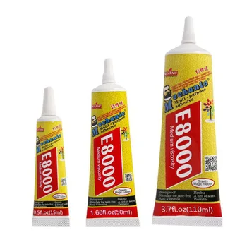 

MECHANIC Rhinestone Glue E8000 Multi-purpose Adhesive For DIY Jewelry Crafts Toy Crystal Fix Phone Screen Glass Super Adhesive