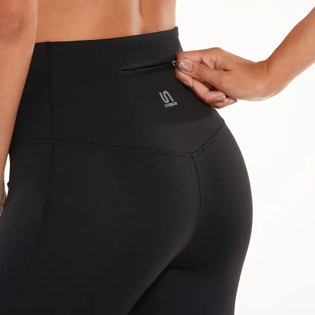 Women’s Back Zip Pocket Active pants Running Leggings