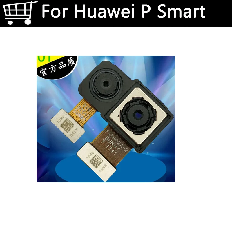 Acheter Pour Huawei P Smart Remplacement Retour Arrière Big Caméra principale flex câble Pour Huawei PSmart retour caméra