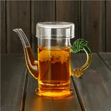 Прозрачный высокотемпературный Стойкий черный чайник стеклянный фильтр Дракон индивидуальный чайный набор посуды Специальная цена чайники