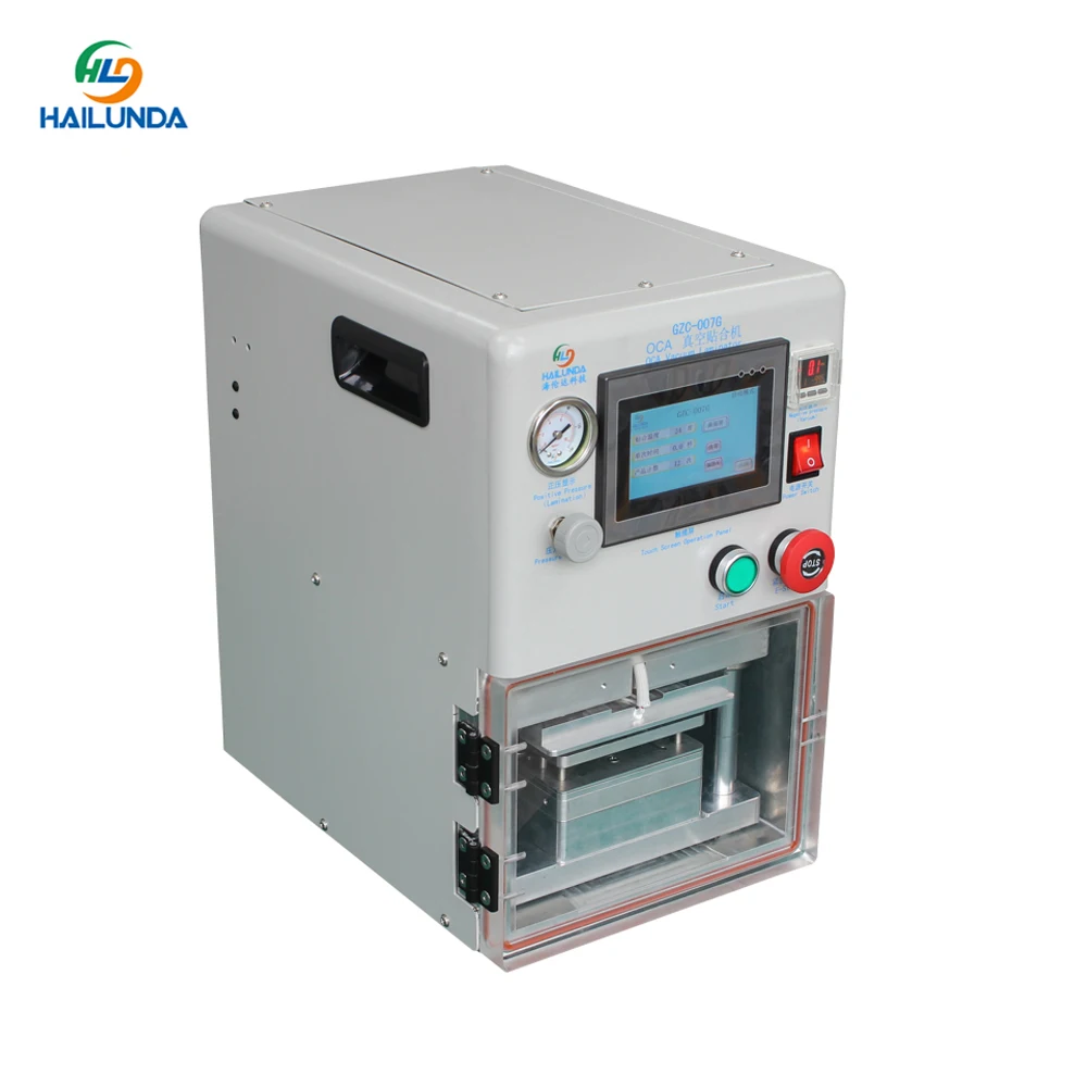 

OCA Lamination Machine 7 inch Vacuum Laminating Machine for Samsung S9 S8 S7 Edge Mobile LCD Screen Refurbishment