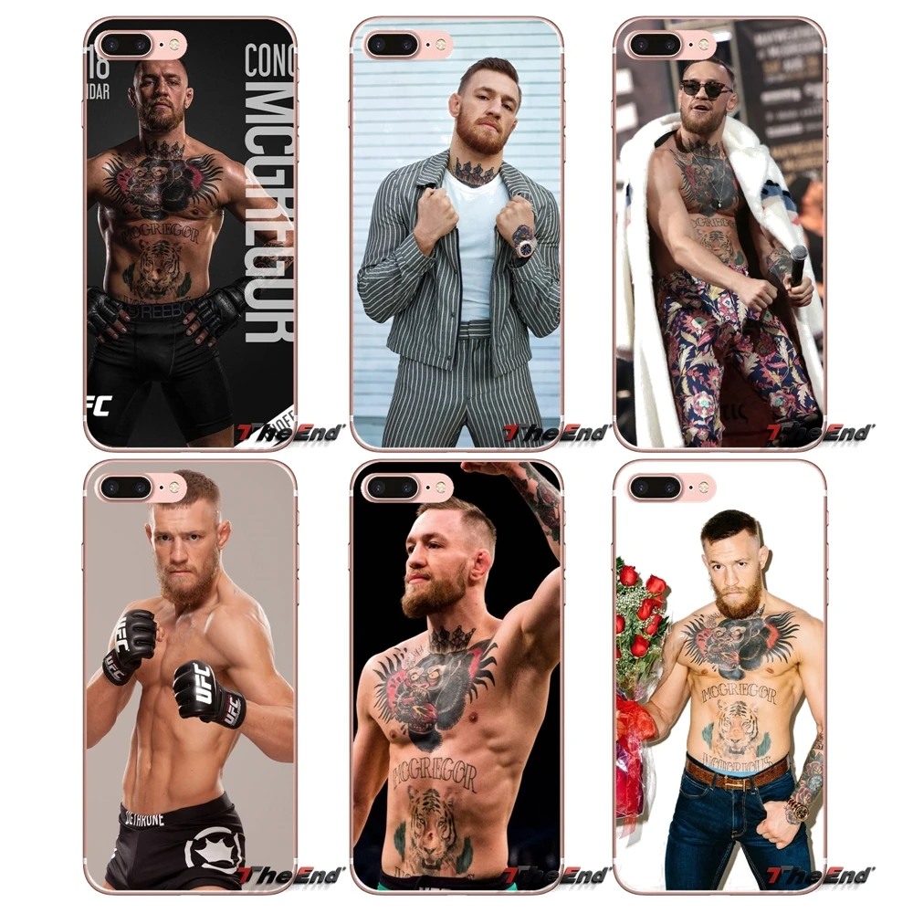 Conor McGregor Soft Silica Gel TPU Case For Xiaomi Redmi 4 3 3S Pro Mi3 Mi4 Mi4i Mi4C Mi5 Mi5S Mi Max Note 2 Cover Coque | Мобильные