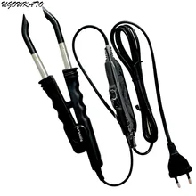 Новые плоские волосы для наращивания, нагревательные железные кератиновые тепловые слитные салонные инструменты, термостойкие железные разъемы, палочка, триммеры для волос