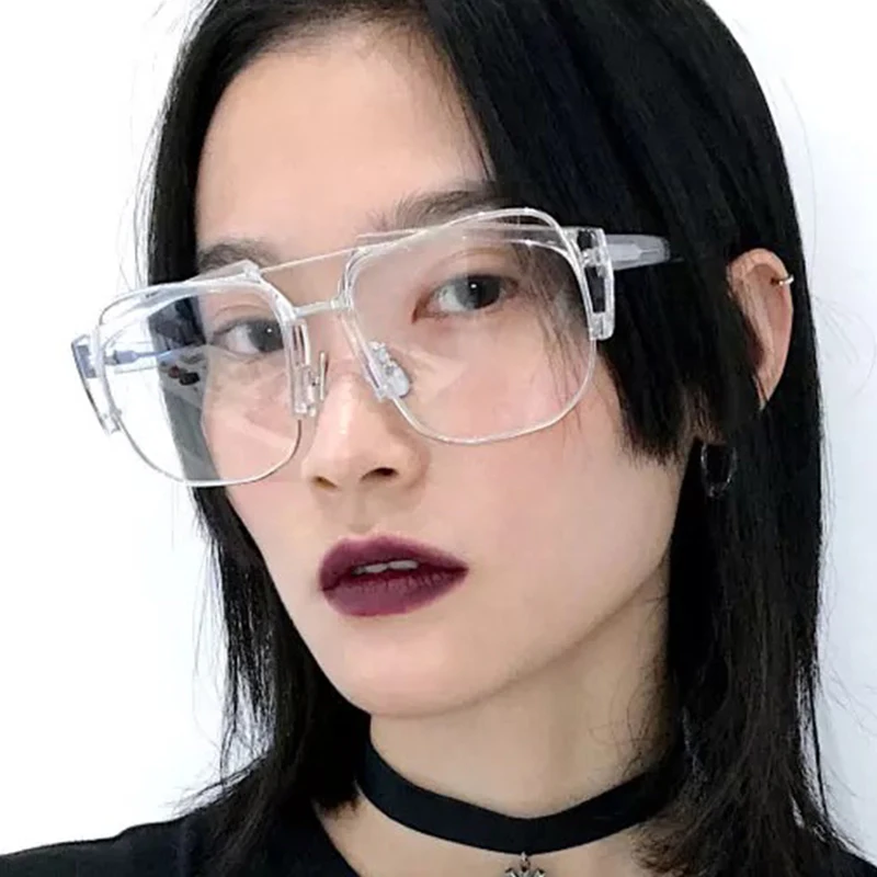 

GYsnail new vintage designer square sunglasses for men women fashion luxury brand eyewares Clear Lens glasses Sun Glasses UV400
