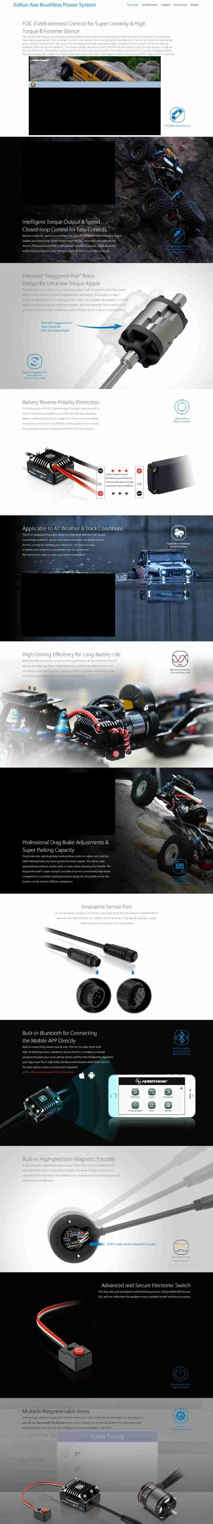 XeRun Axe Brushless Power System_Car Systems_HOBBY_