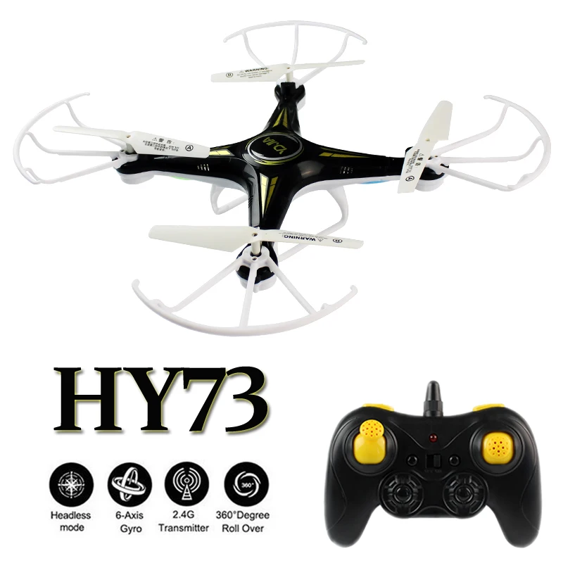 

HY73 Quadrocopter Drones Profissional Dron 360 Flips 2.4GHz Quadcopters With Gyro 4CH 6 Axis RC Helicopters Toys For Children
