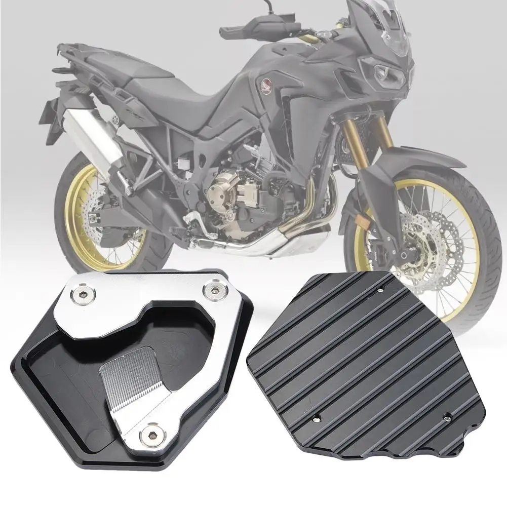 Боковая подставка для мотоцикла, нескользящая пластина для расширения, подставка для ног для Honda CRF1000L, Африка, двойной ABS/DCT