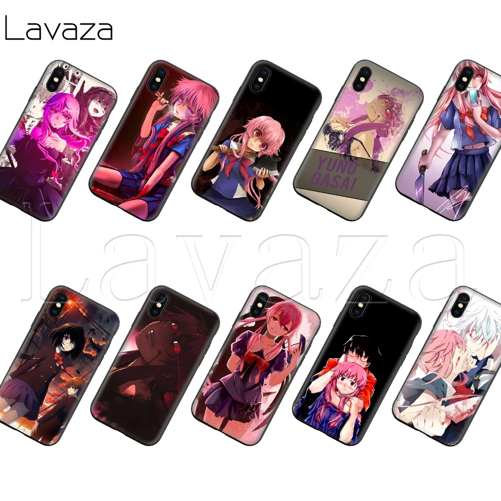 

Lavaza Mirai Nikki Future Diary Gasai Yuno Silicone Soft Case for iPhone 11 Pro XS Max XR X 8 7 6 6S Plus 5 5S SE