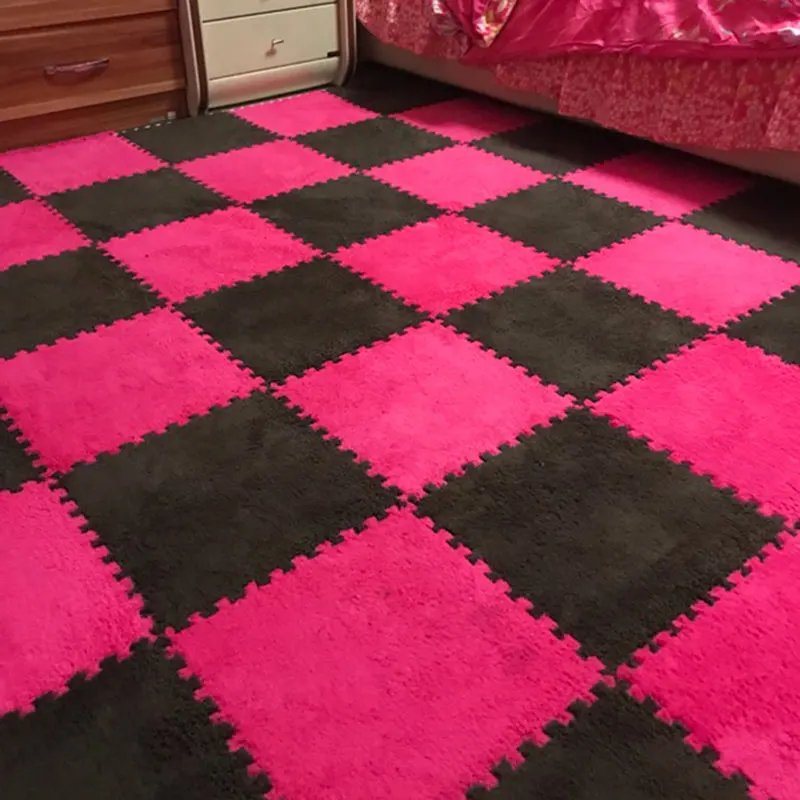 Baby Crawling Soft Puzzle Mat Soft EVA Foam Kids Play Carpet Floor Home 30x30cm 