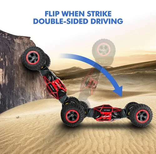Радиоуправляемая машинка 4WD для скалолазания двусторонняя 2 4 ГГц трансформация
