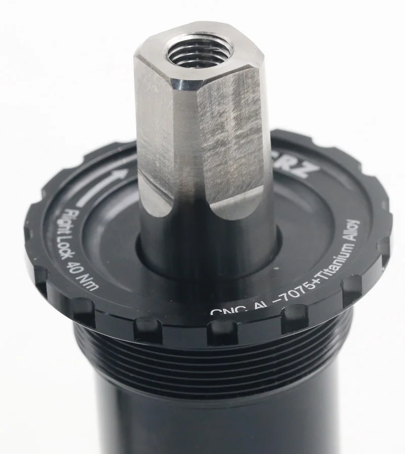 Titanium BSA english threaded square taper bottom bracket