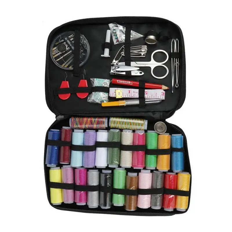 Household Sewing Kit Set Sewing Needles Thread Stitches Tool Set Cloth