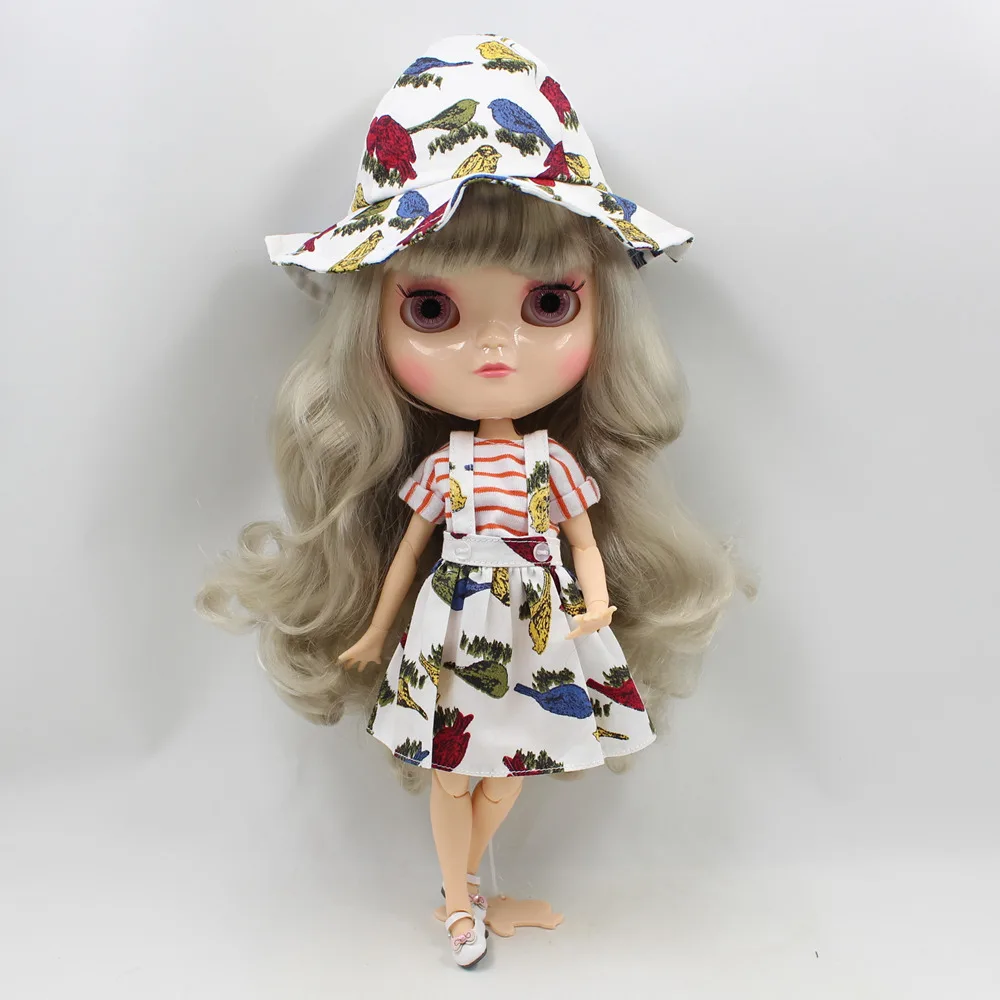 

Fortune Days ICY DBS Doll 1/6 Clothes Cute Summer Vacation Wind Suit Hat wild for Neo blyth icy DBS doll 30cm toys