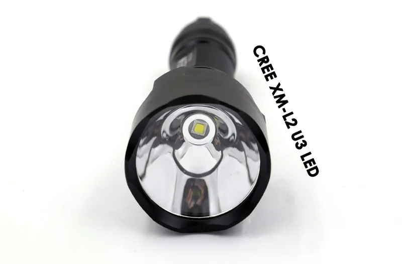C8 Cree XM-L2 U3 flashlight (4)