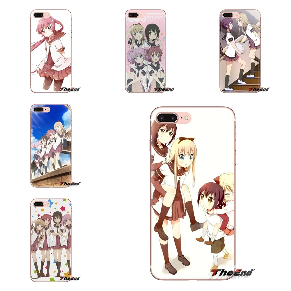 Yuru Yuri Nachuyachumi прозрачные мягкие чехлы для iPod Touch Apple iPhone 4 4S 5 5S SE 5C 6 6S 7 8 X XR XS Plus MAX |