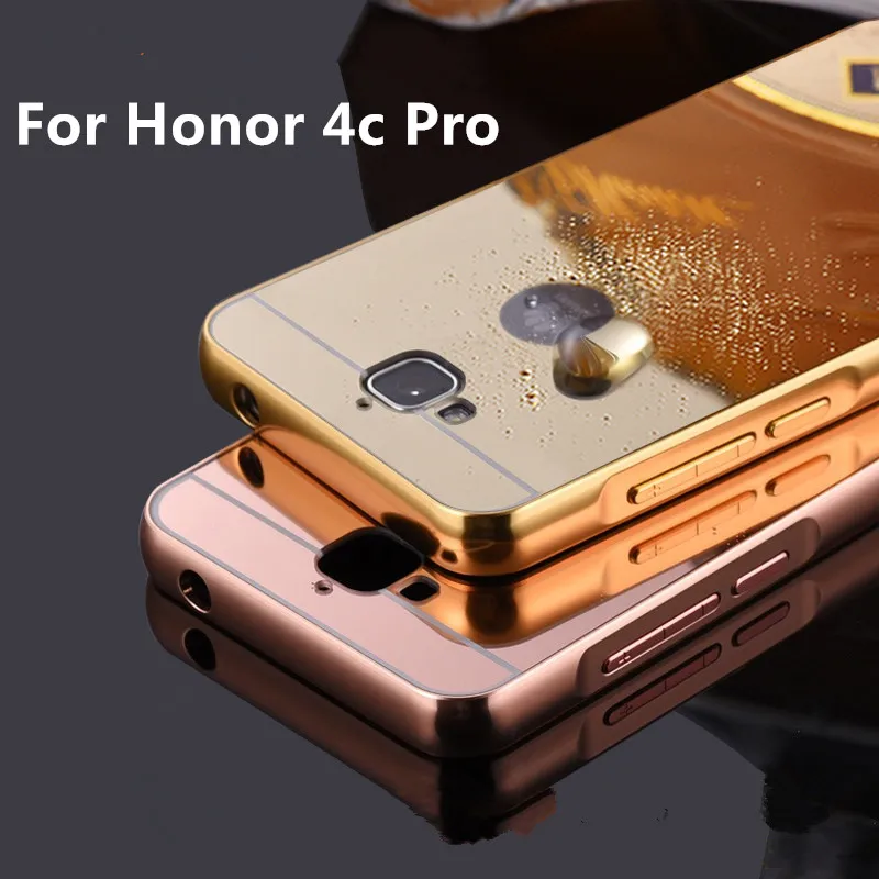 Xinchentech для Huawei Honor 4C Pro Чехол роскошный зеркальный металлический + акриловый