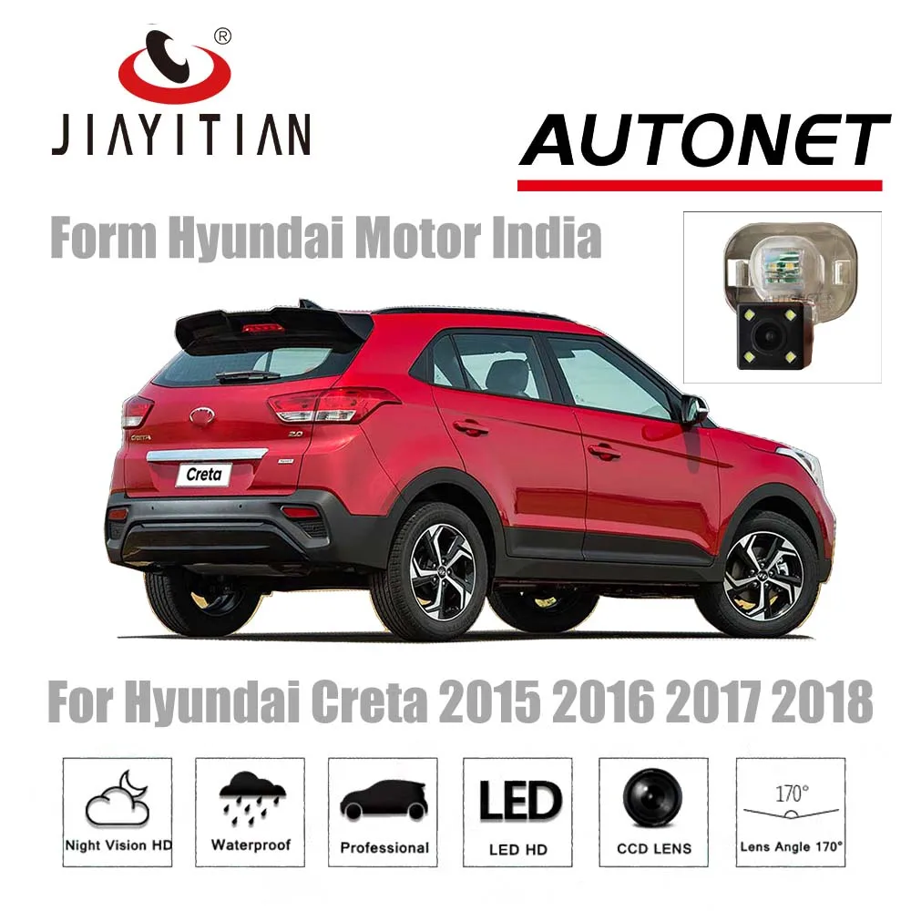 Камера JIAYITIAN для Hyundai Creta 2014 2015 2016 2017 2018 CCD камера заднего вида с ночным видением