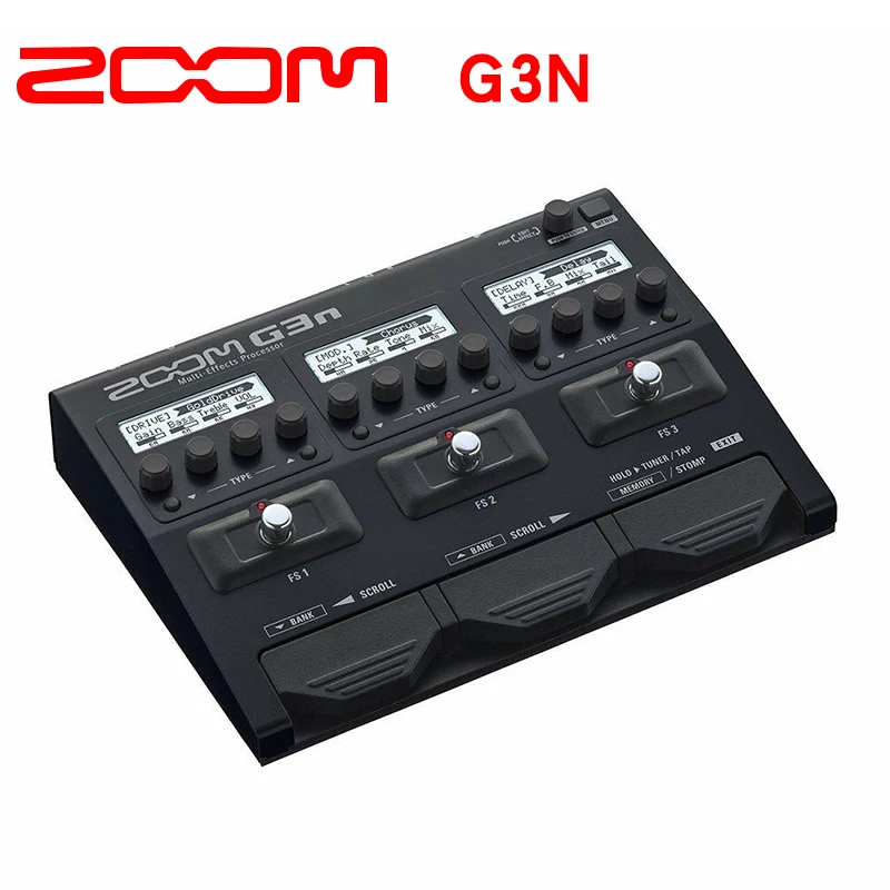 

Zoom G3N электрогитара мультиэффектор процессор Stomp для педалей